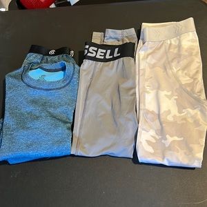 Boys pajama/compression pant lot